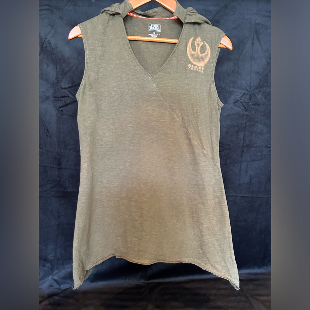 Disney Parks Star Wars Resistance Olive Green Tunic M